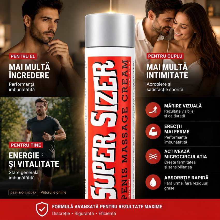 Cremă Mărirea Membrului Super Sizer 200ml