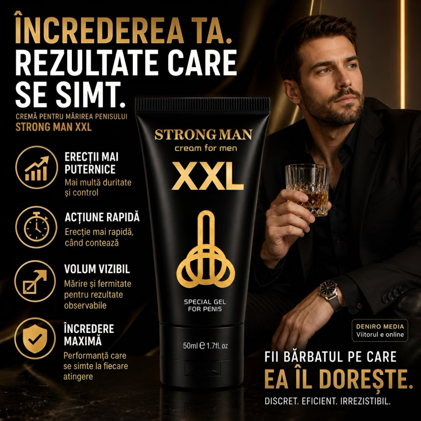 Cremă Pentru Mărirea Membrului Strong Man XXL 50 ml