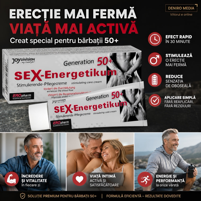 Cremă Pentru Erecție Energetikum 50plus 40ml