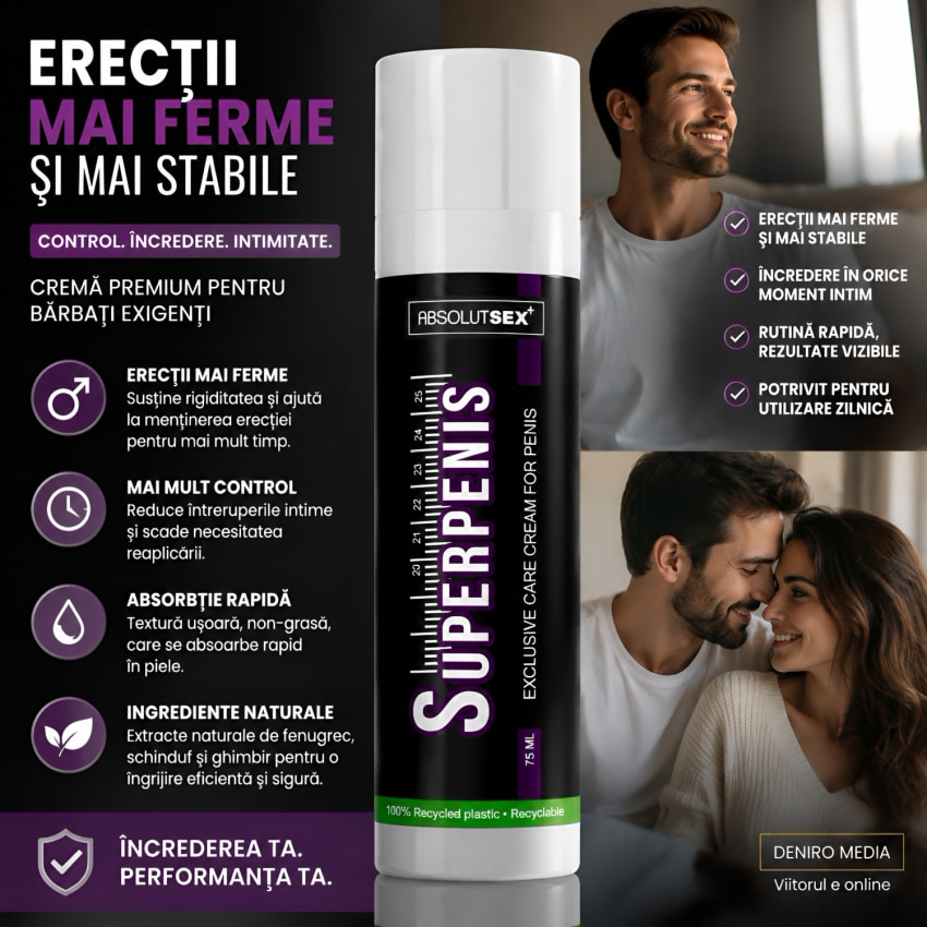 Cremă Pentru Erecție SuperPenis 75ml
