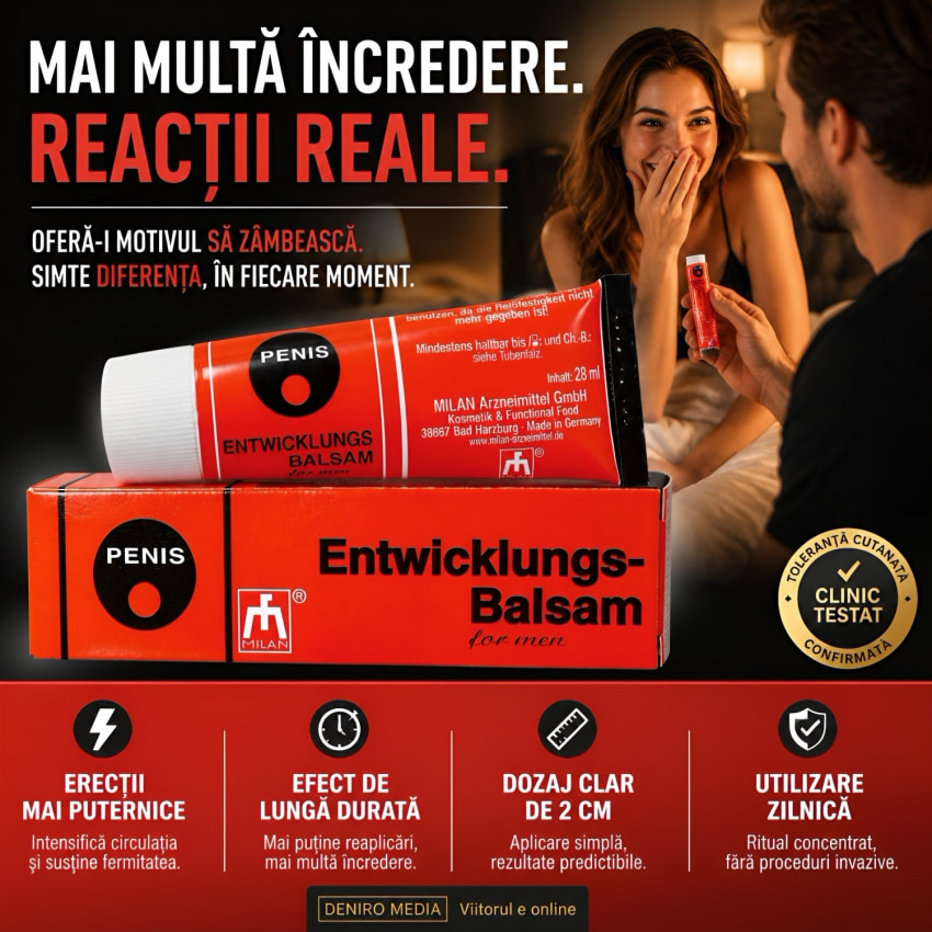 Cremă Pentru Creșterea Membrului Entwicklungs 28ml