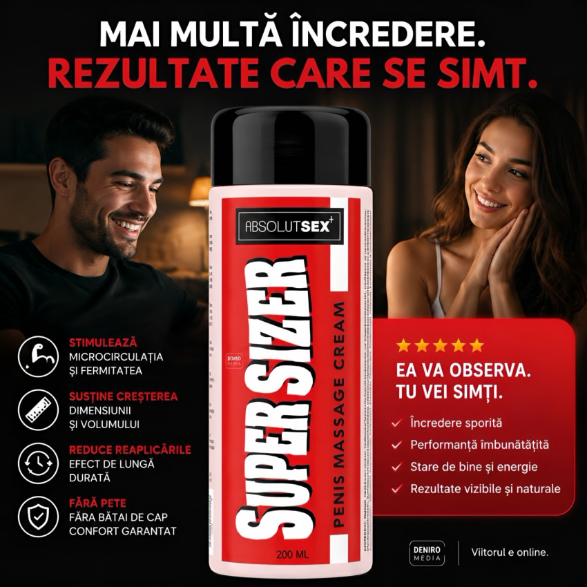 Cremă Pentru Mărirea Penisului SuperSizer 200ml