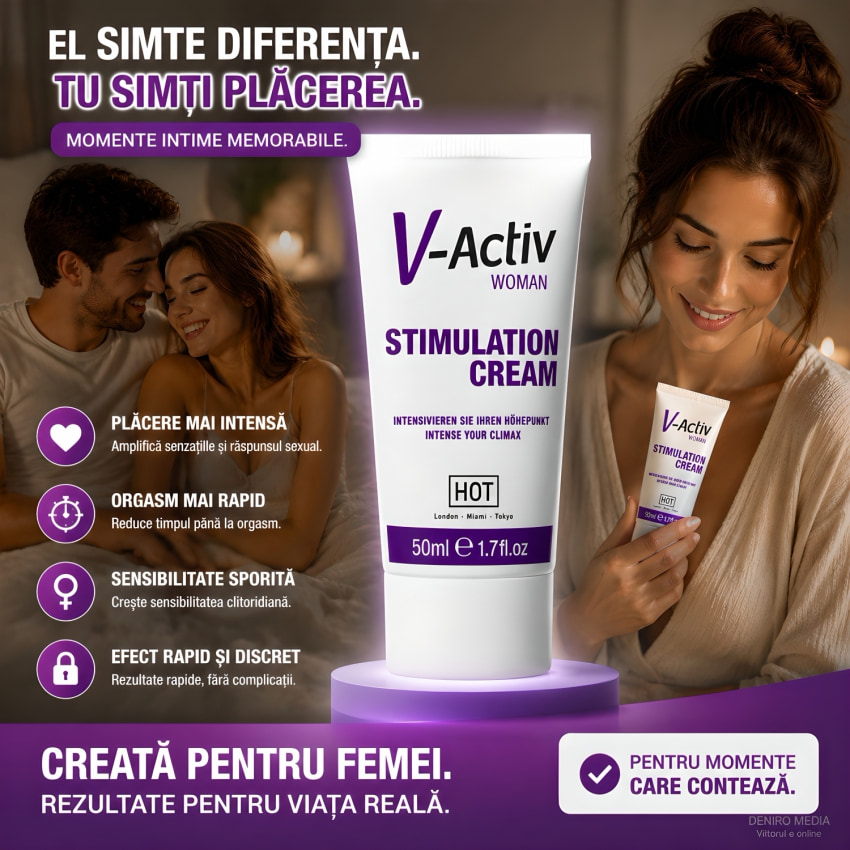 Cremă Stimulatoare V Activ for Women 50ml