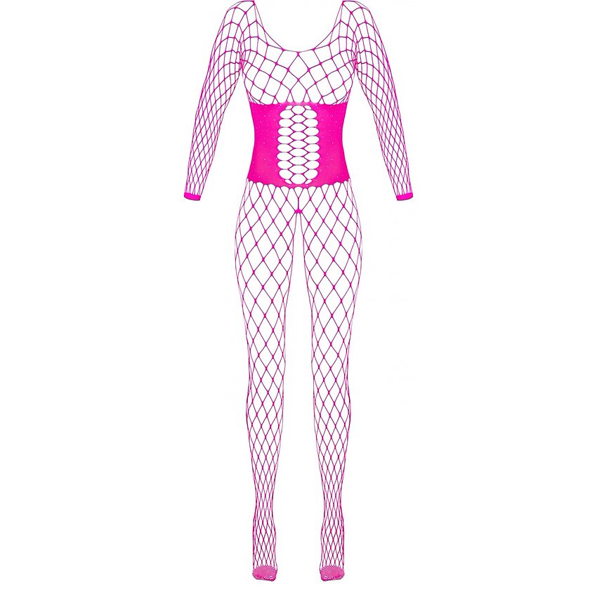 Crotchless Catsuit Cottelli Collection Touch Roz S-L