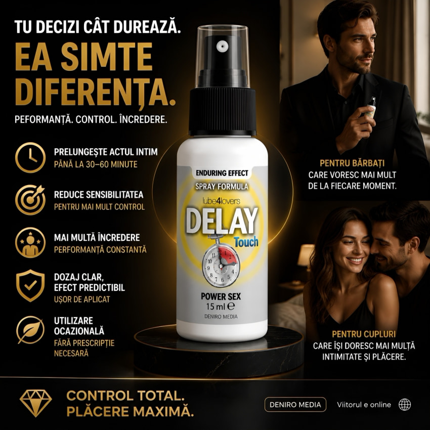 Delay Atomizator Ejaculare Prea rapidă Touch 15ml