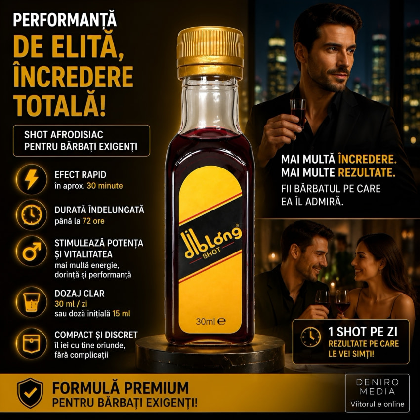 Diblong Shot Afrodiziac Bărbați 30 ml Vigoare Instant
