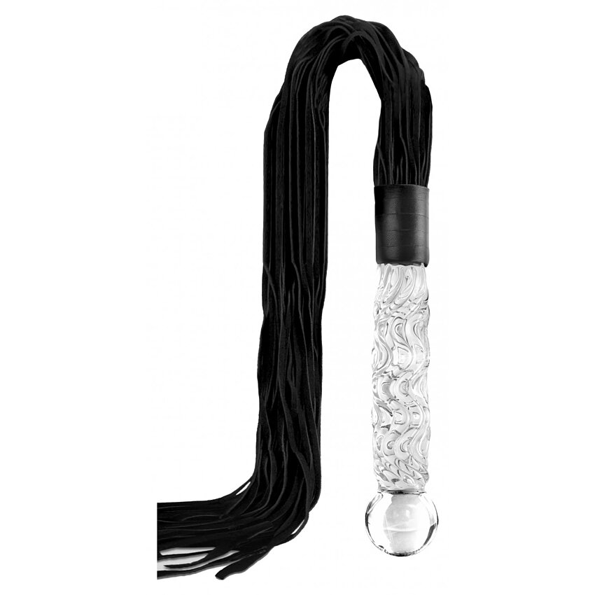 Dildo Din Sticlă Icicles Nr. 38 Transparent