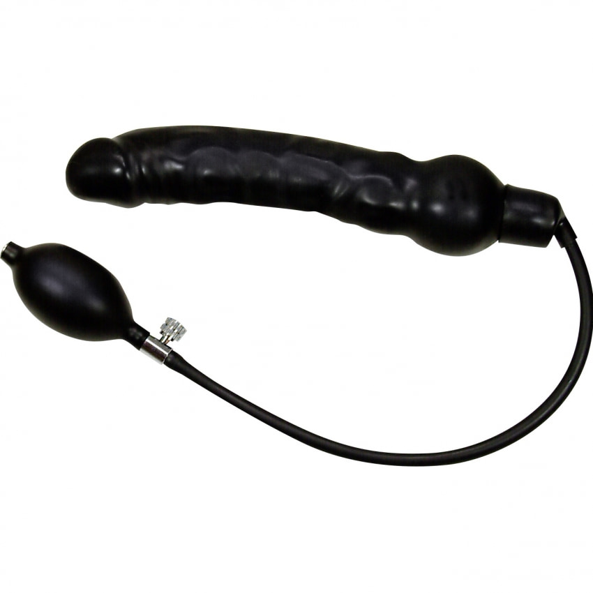 Dildo Latex Show Me Up Negru 25cm