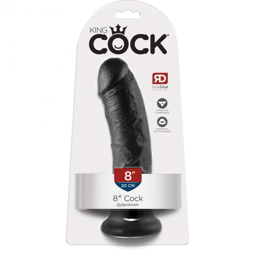 Dildo Penis 20.3cm Pipedream Negru