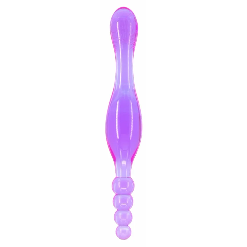 Dildo Smoothy Prober Clear Lavender 20cm Mov