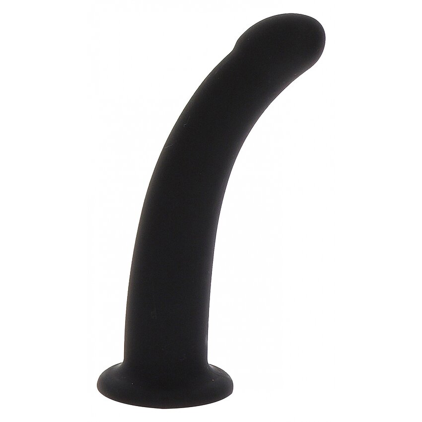 Dildo Strap-On Dong Medium 14cm Negru