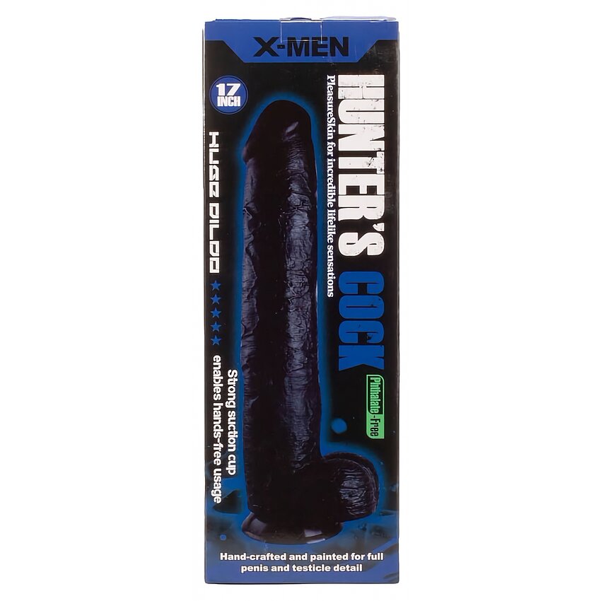 Dildo X-MEN Hunters 43cm Penis Negru