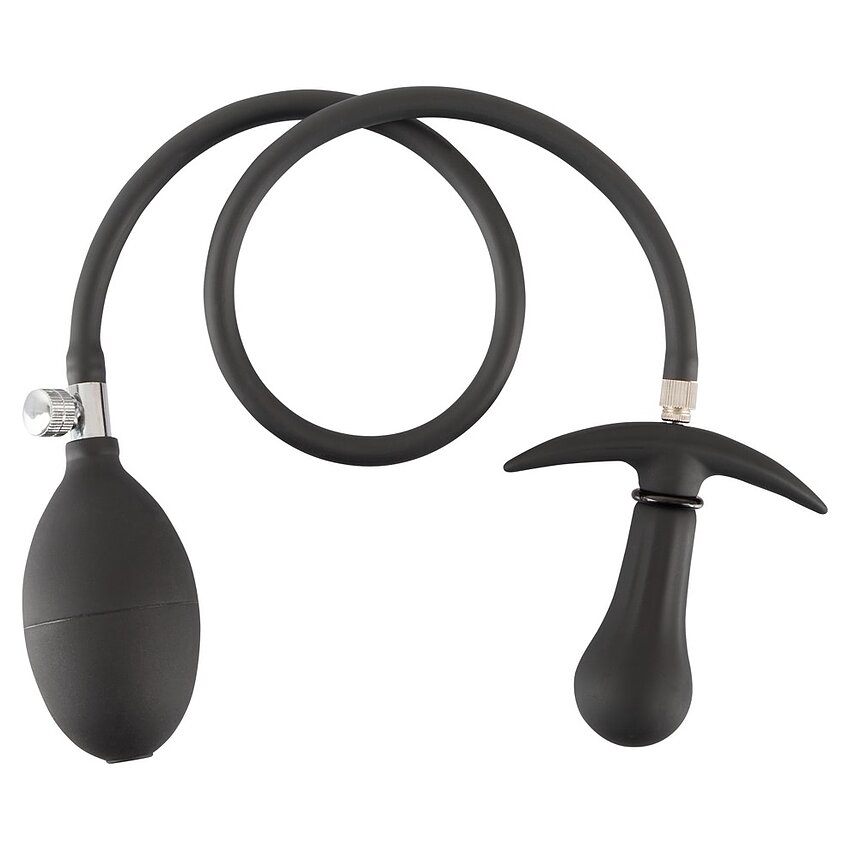 Dop Anal Gonflabil You2Toys — Umflare Controlată Negru
