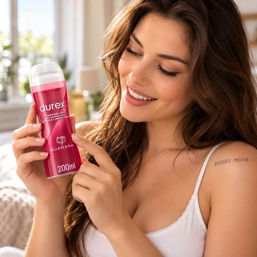 Durex Gel Masaj Stimulant 2 în 1 Guarana 200ml