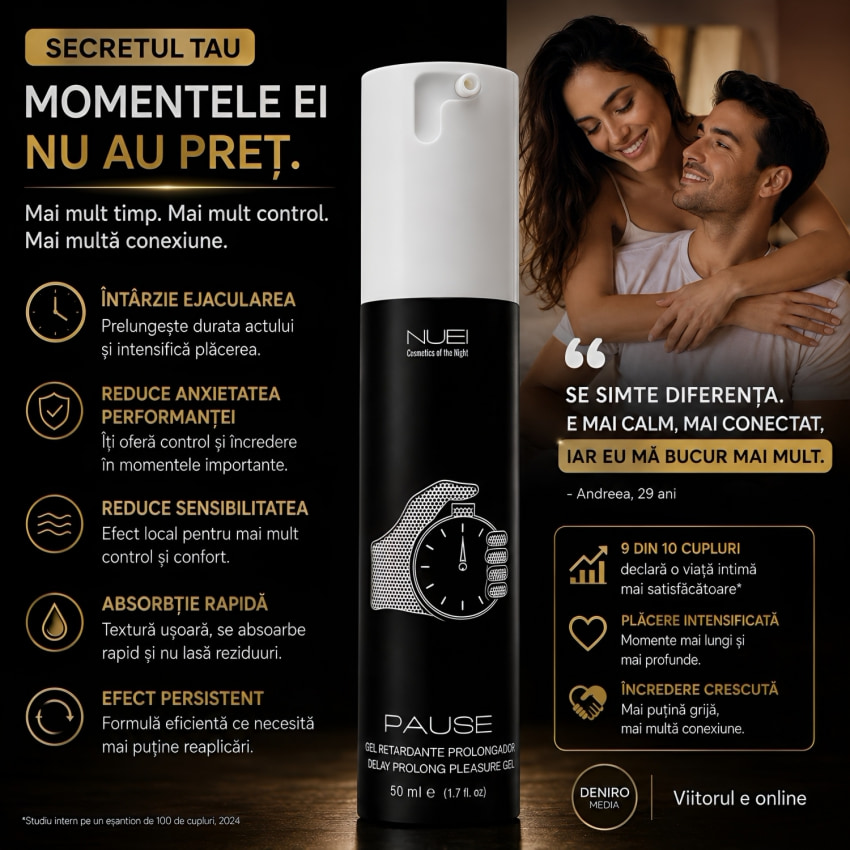 Ejaculare înainte de vreme Remedii PAUSE Prolong Pleasure 40 ml