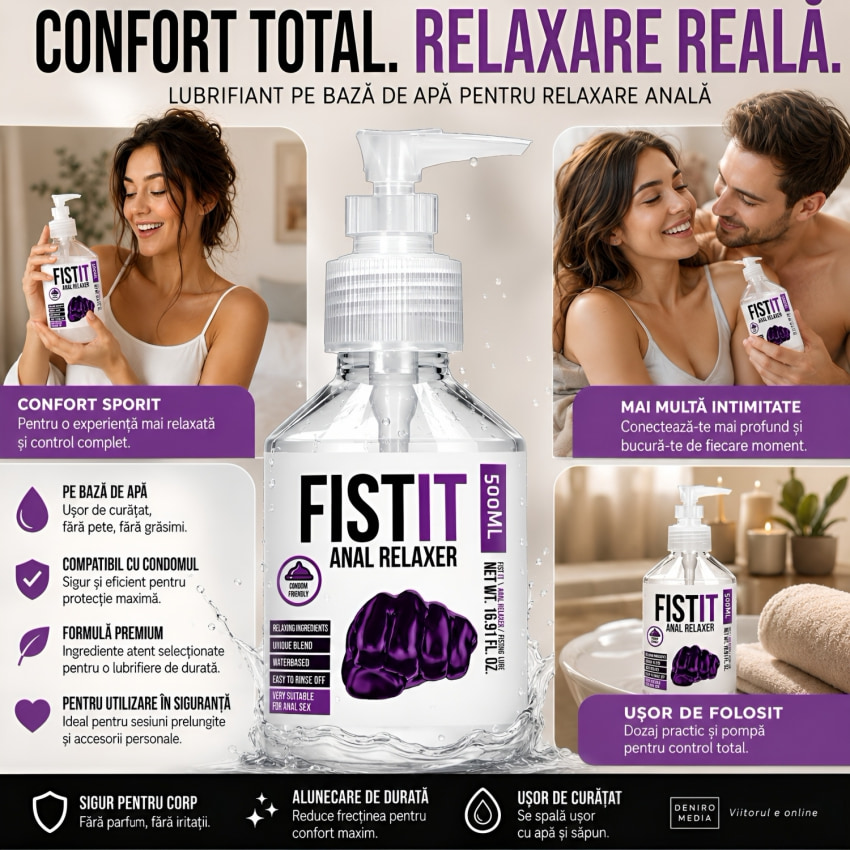 Fist It Anal Relaxer Pump 500 ml