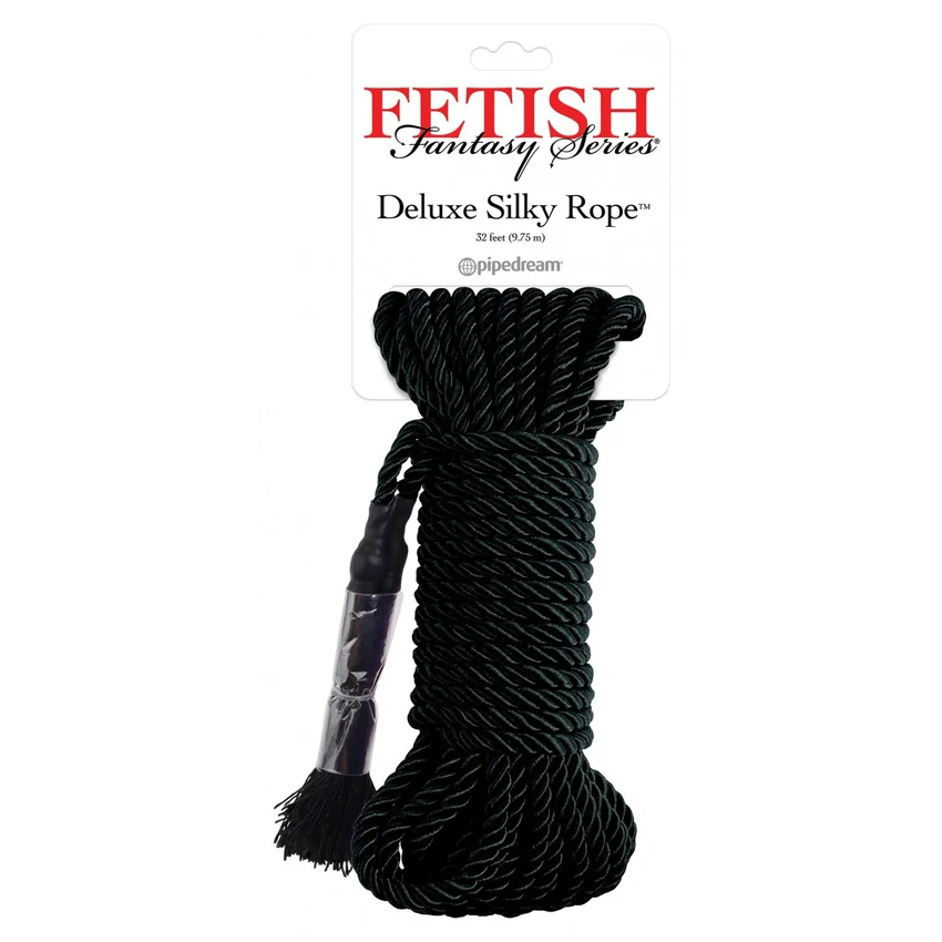 Funie Deluxe Silky Negru