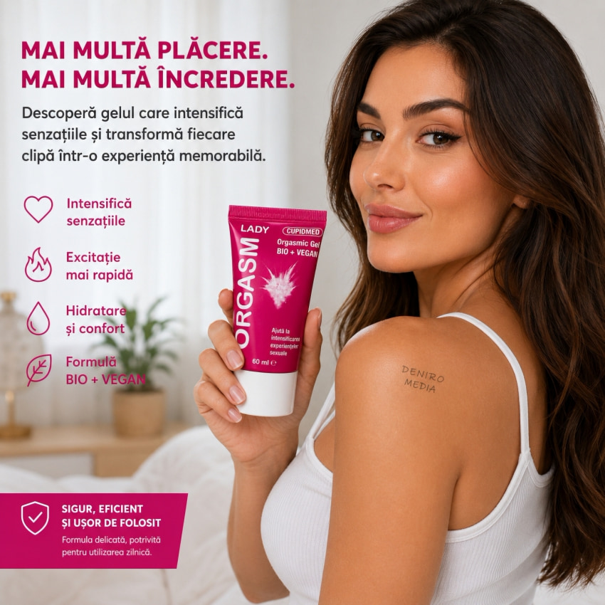 Gel Creșterea Dorinței La Femei Plăcere sexuală maximă Lady 60ml