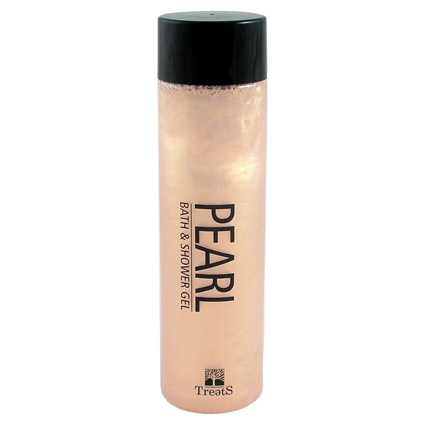 Gel duș și baie, cu perle, Treets, 300 ml