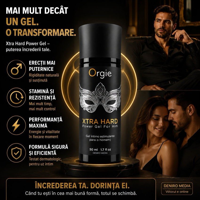 Gel Erecție Xtra Hard Power 50 ml
