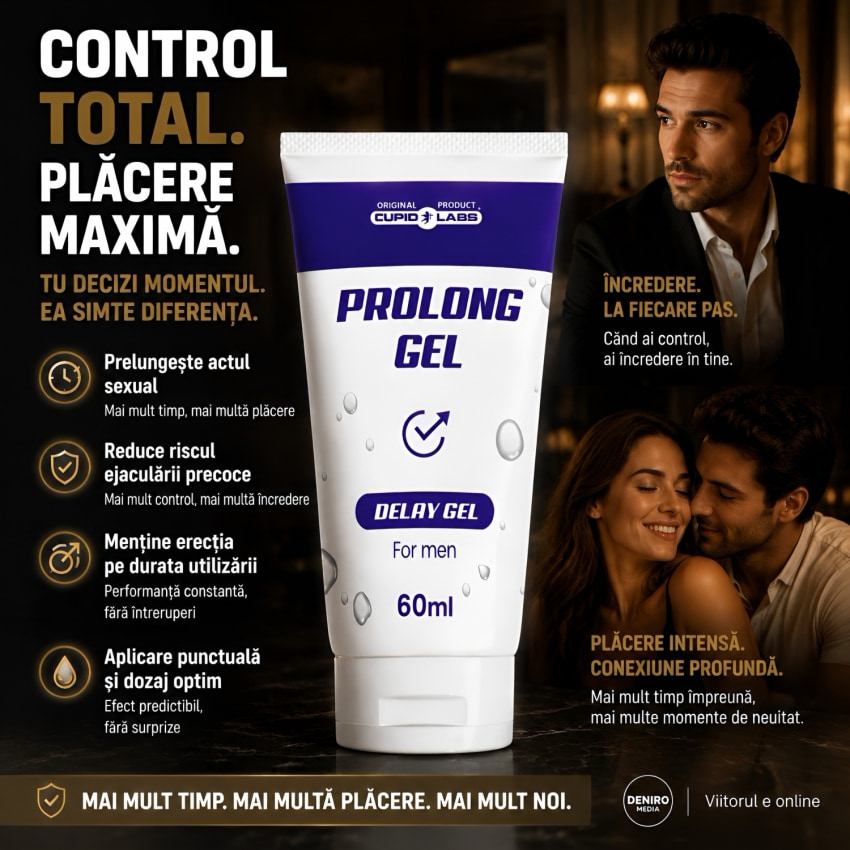 Gel Întârzierea Emisiei spermei Prolong 60ml