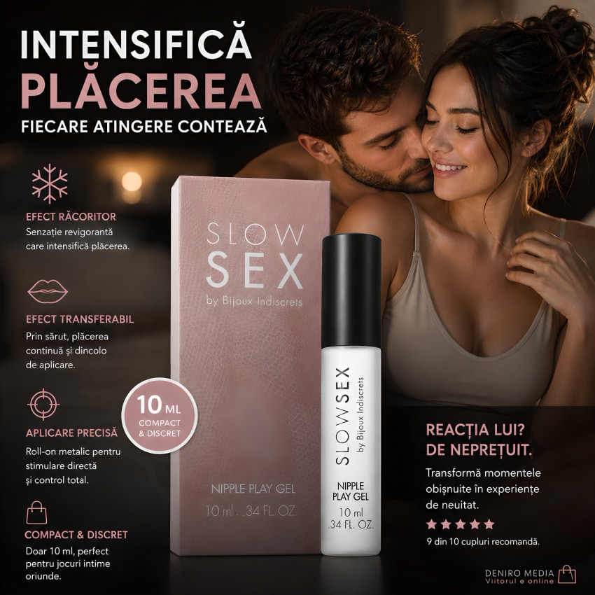 Gel Intensificator De Plăcere Pentru Sfârcuri 10ml