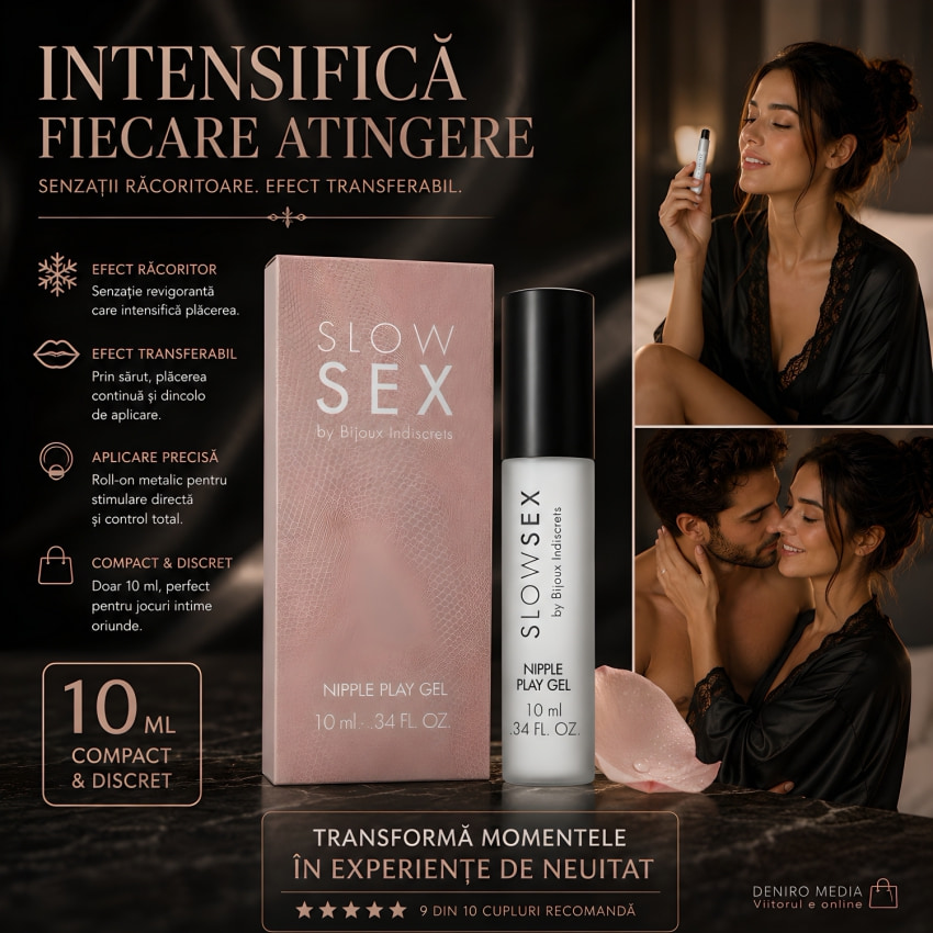 Gel Intensificator De Fericire Pentru Sfârcuri 10ml
