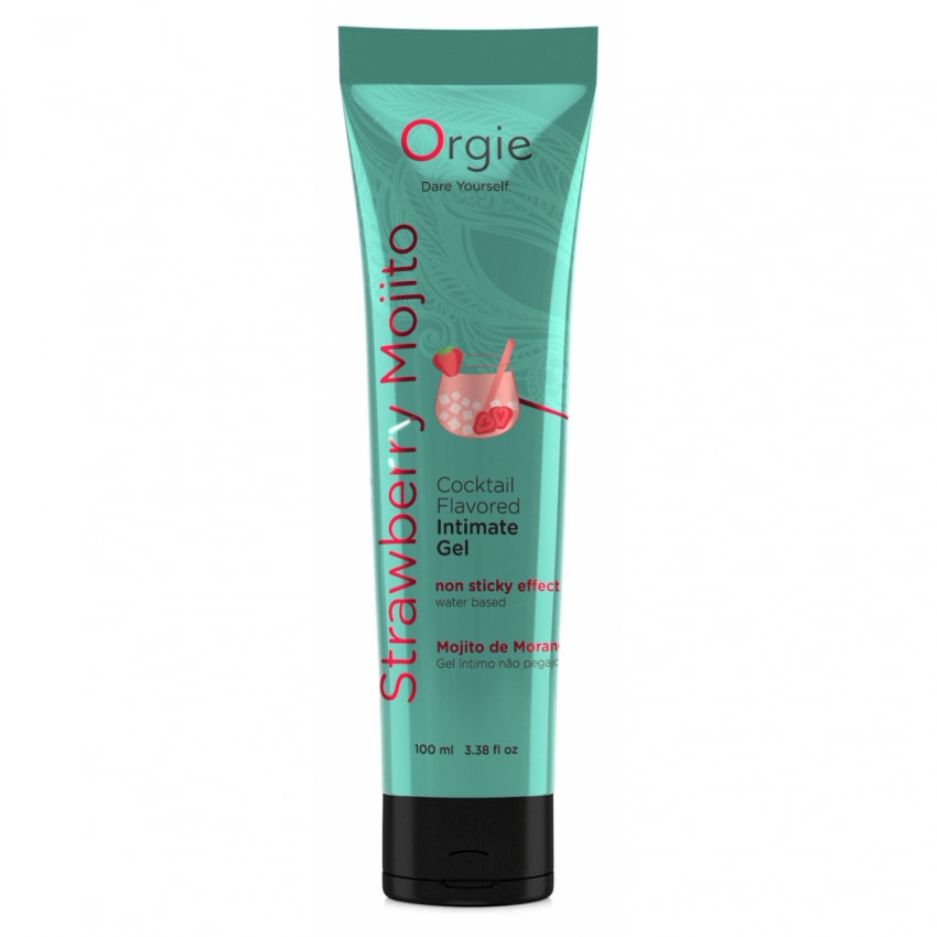 Gel Lubrifiant cu Aromă Strawberry Mojito Orgie 100 ml