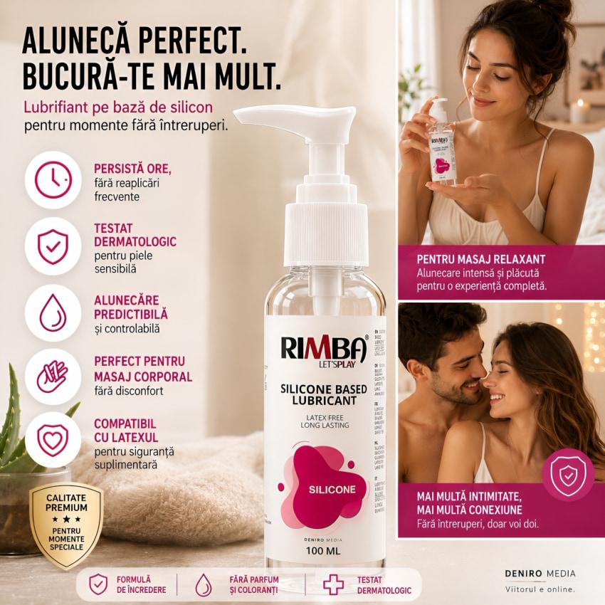 Gel Material lubrifiere Rimba Silicone Based 100ml