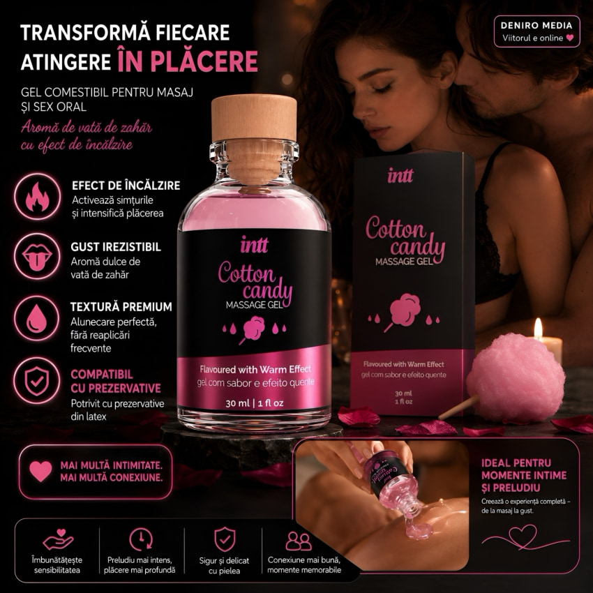 Gel Masaj Cotton Candy 30ml