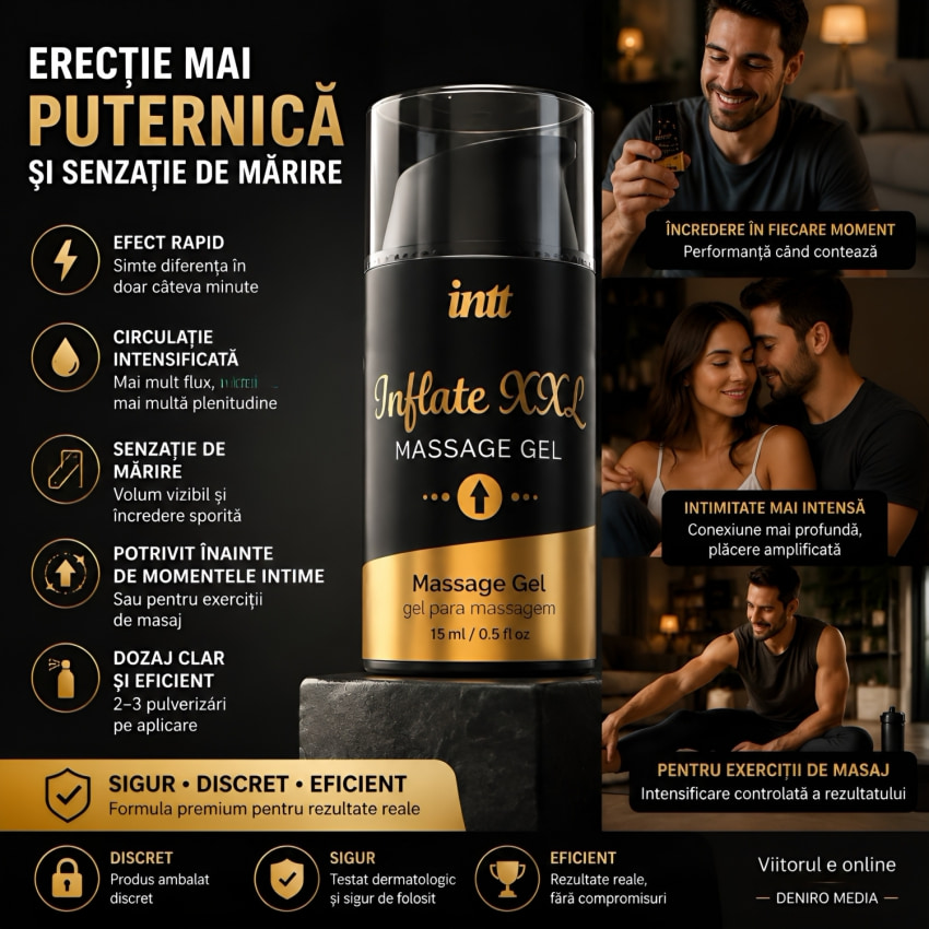 Gel Pentru Sculare Inflate XXL 15ml