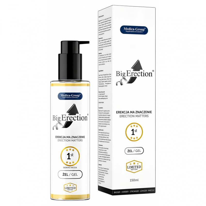 Gel Pentru Erecție Și Control Al Ejaculării Medica-Group 150ml