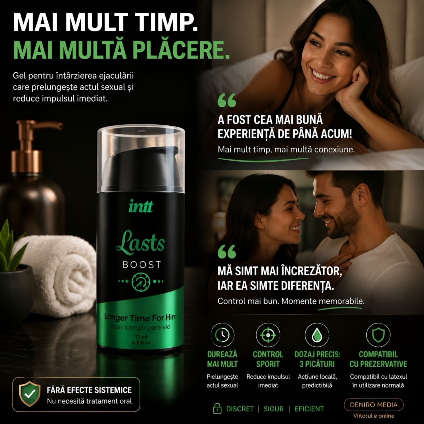 Gel Pentru Întârzierea Emisiei spermei 15 ml