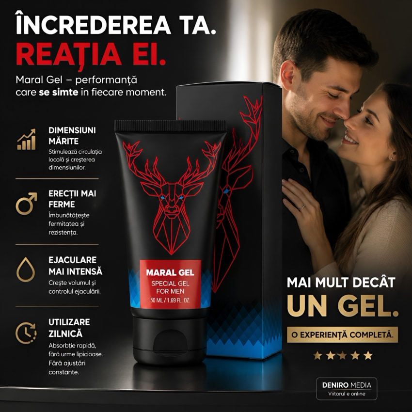 Gel Pentru Alungirea Membrului Maral Gel Original 50ml