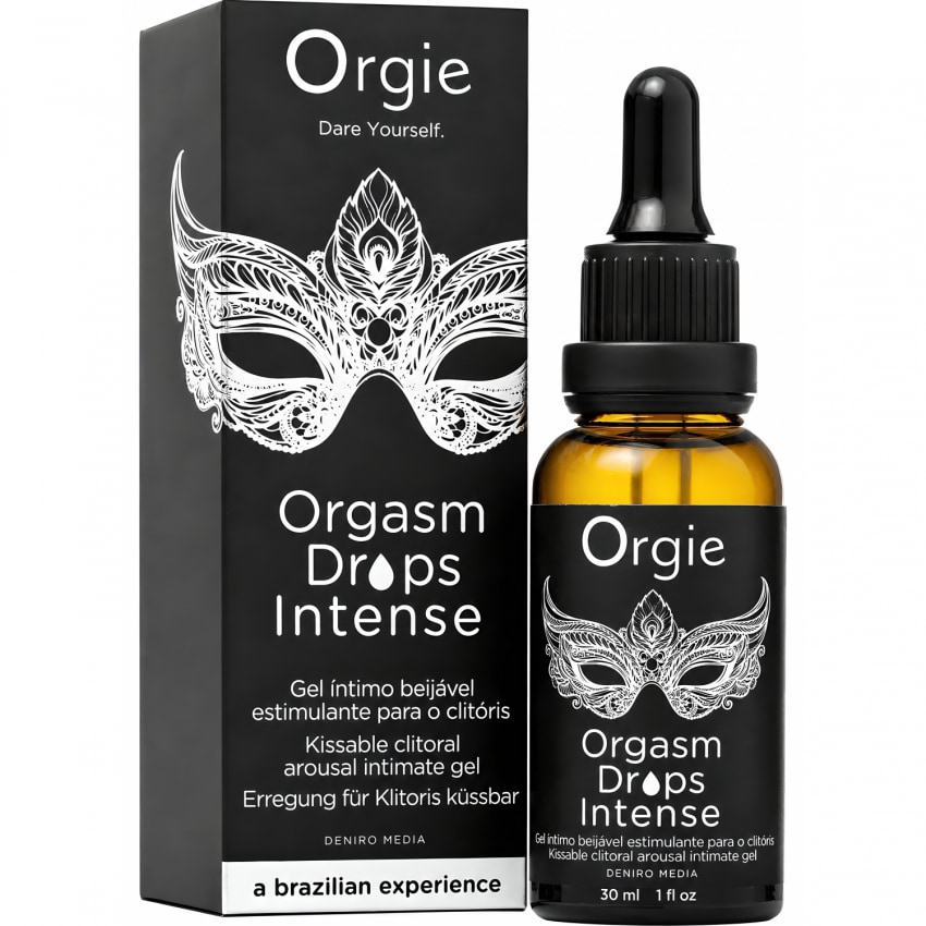 Gel Pentru Stimulare Clitoris Orgasm Drops Intense 30ml