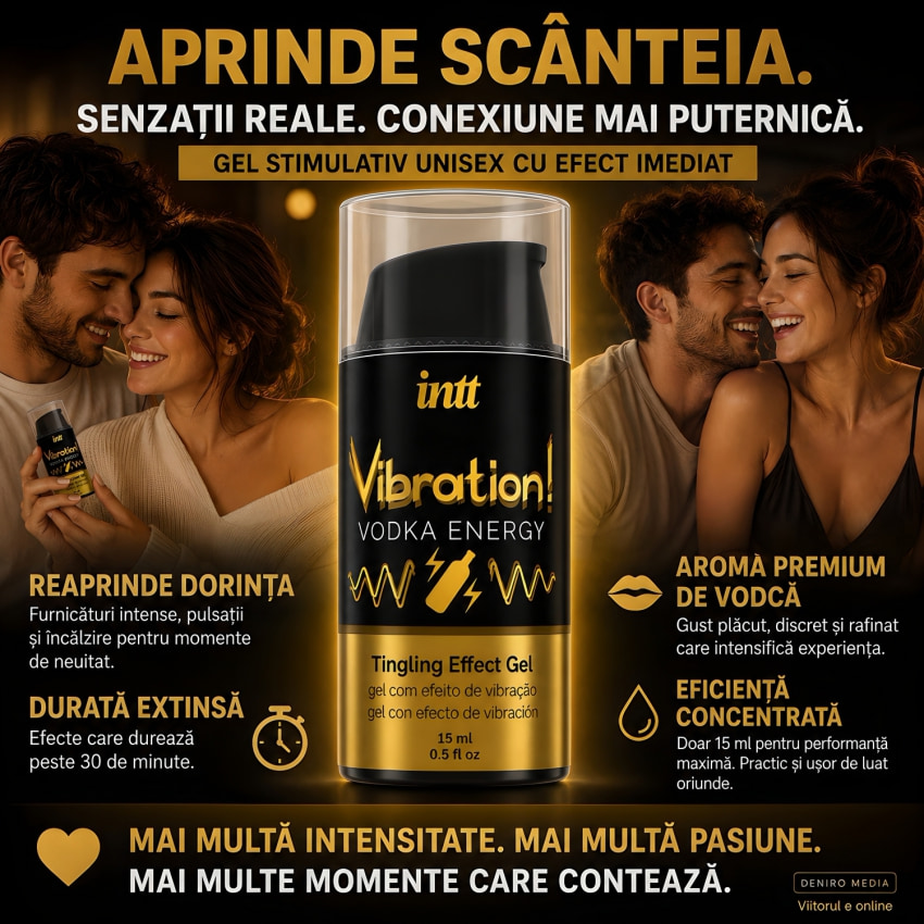 Gel Pulsator Al Plăcerii Cu Efect Puternic 15 ml