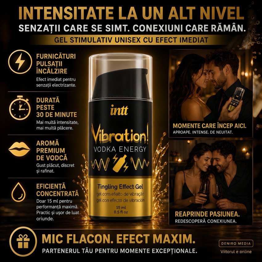 Gel Pulsator Al Plăcerii Cu Urmare Intens 15 ml