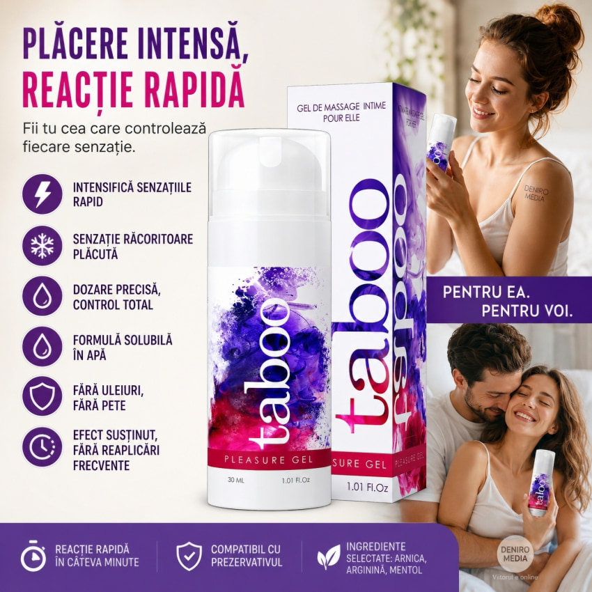 Gel Stimulant Clitoris Taboo Frivole 30ml