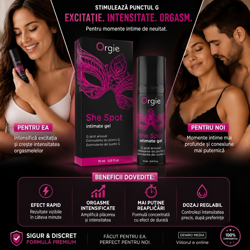Gel Energizator Pentru Punctul G 15ml