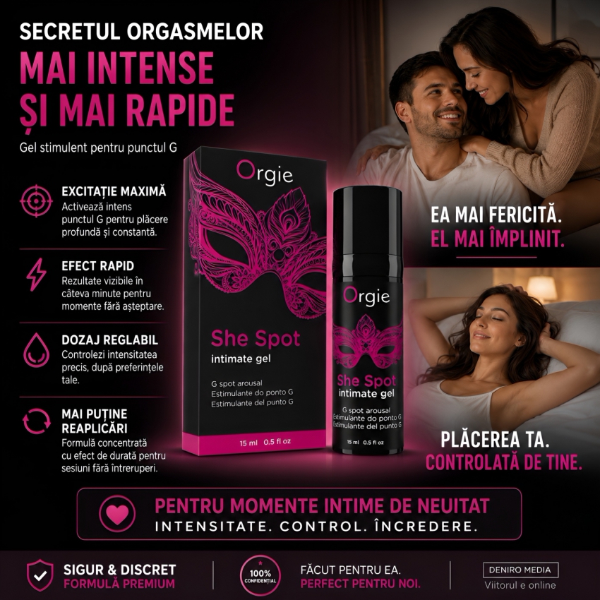 Gel Energizator Pentru Punctul G 15ml