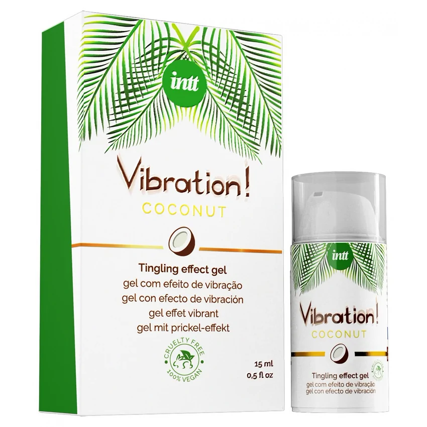 Gel Vegan Vibration Coconut Intt 15 ml Efect Pulsatoriu