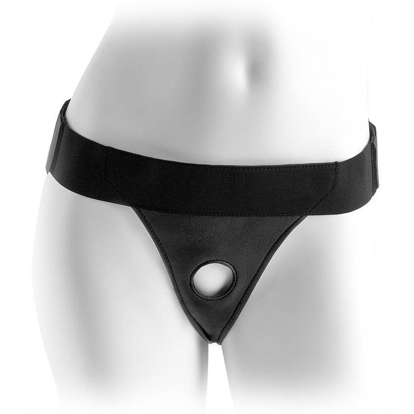 Harness Decupat Pentru Strap-On Negru