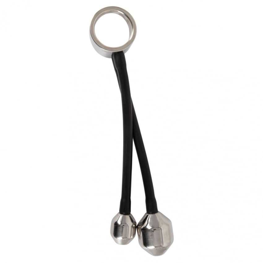 Heavy Gear – Inel Penian Metalic cu 2 Pluguri 31 cm Argintiu