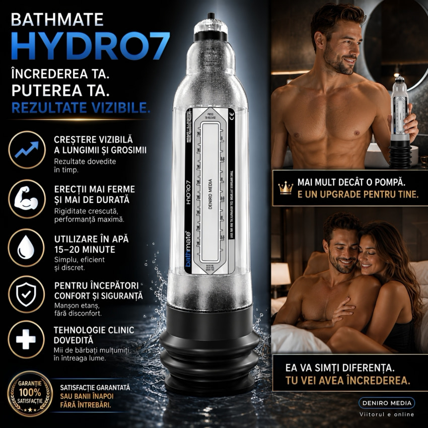 Hidropompă Bathmate Hydro 7 Transparent