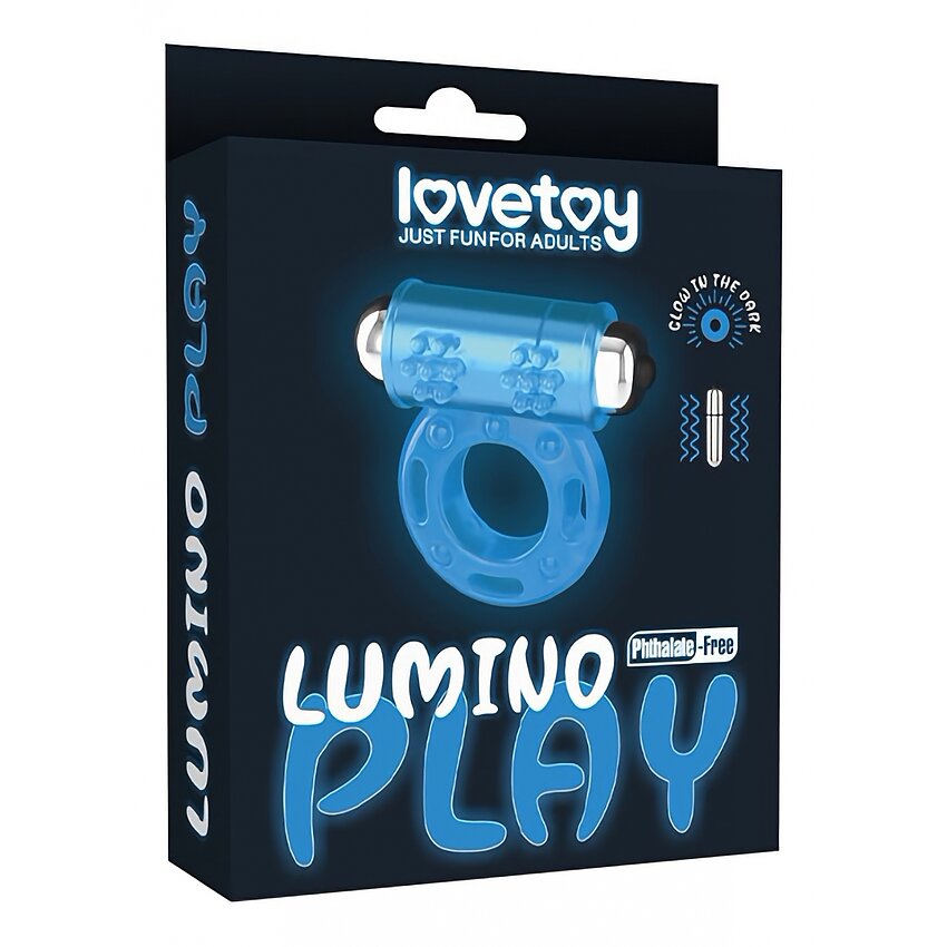 Inel Penis Lumino Play Albastru