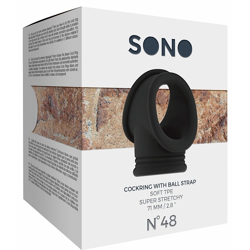 Inel Penis Sono No.48 Negru