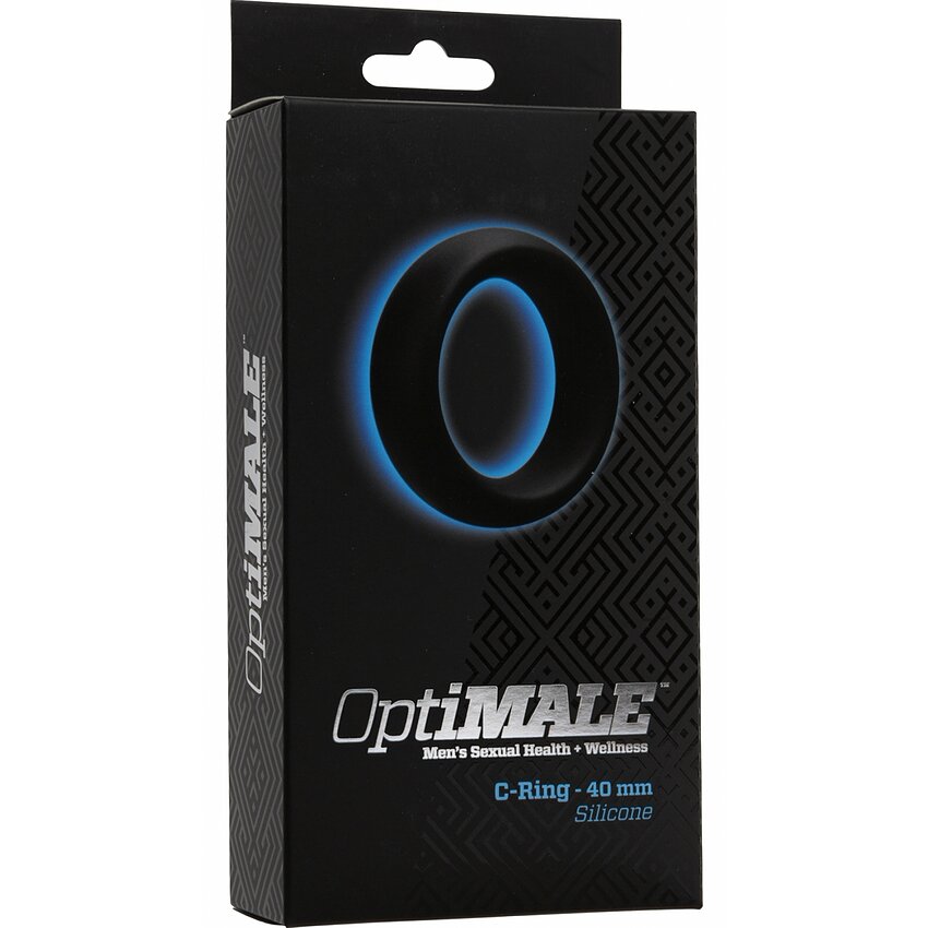 Inel Pentru Penis OptiMALE C-Ring Negru