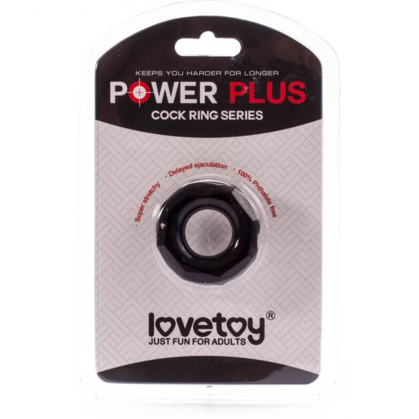 Inel Power Plus Negru