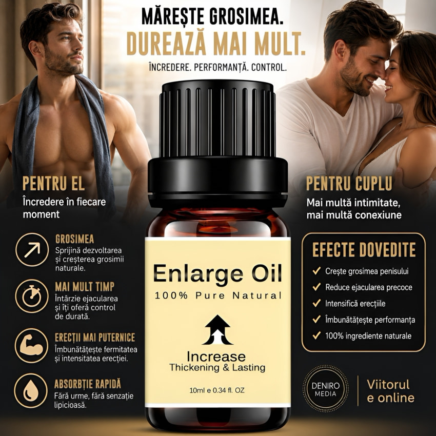 Îngroșare Mădular Ulei Enlarge Oil 10ml