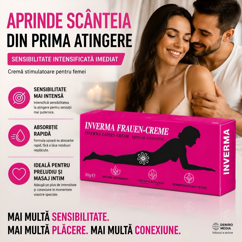Inverma Alifie Senzuală 20 ml — Intensifică Sensibilitatea